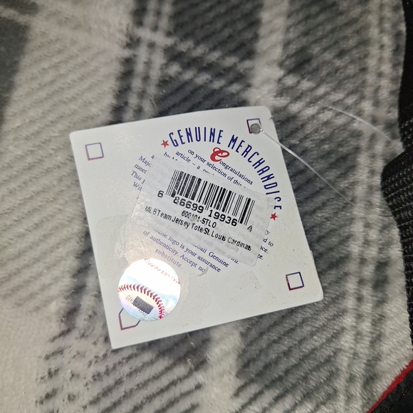 MLB Team Jersey Bag St. Louis Cardinals NWT - Picture 5 of 12